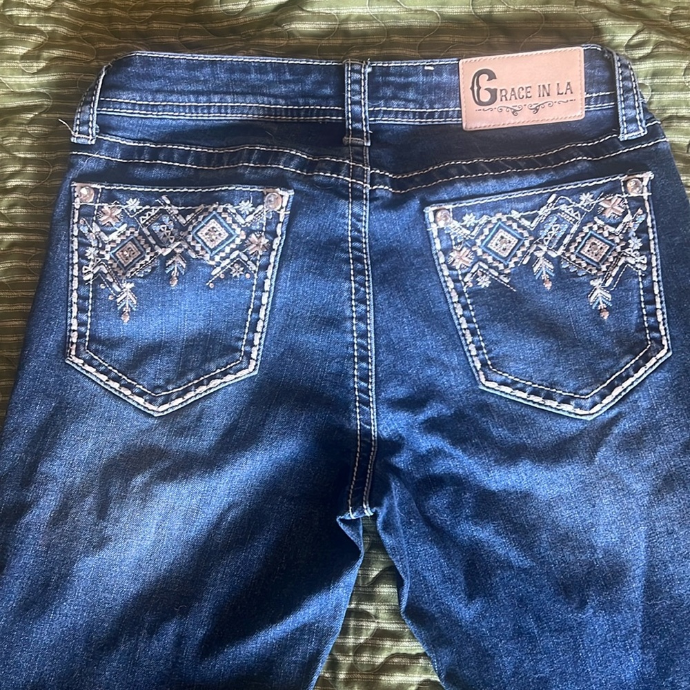 Grace in LA boot cut jeans 27